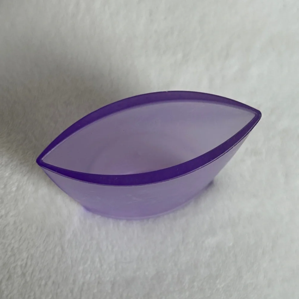 Purple Frosted Toothbrush Holder